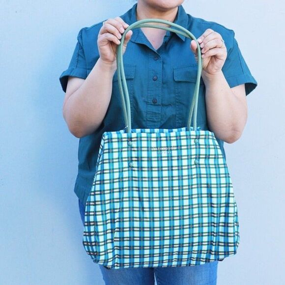 NWT Kate Spade EVERYTHING PUFFY DOT Large Tote Seaform Checker - Picture 2 of 12